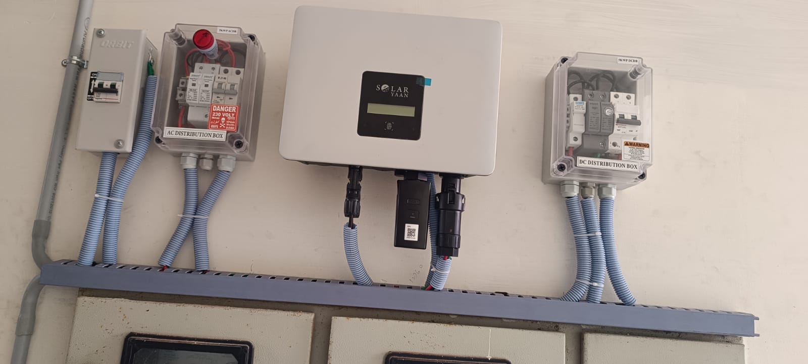Eco-friendly home solar system generating clean energy